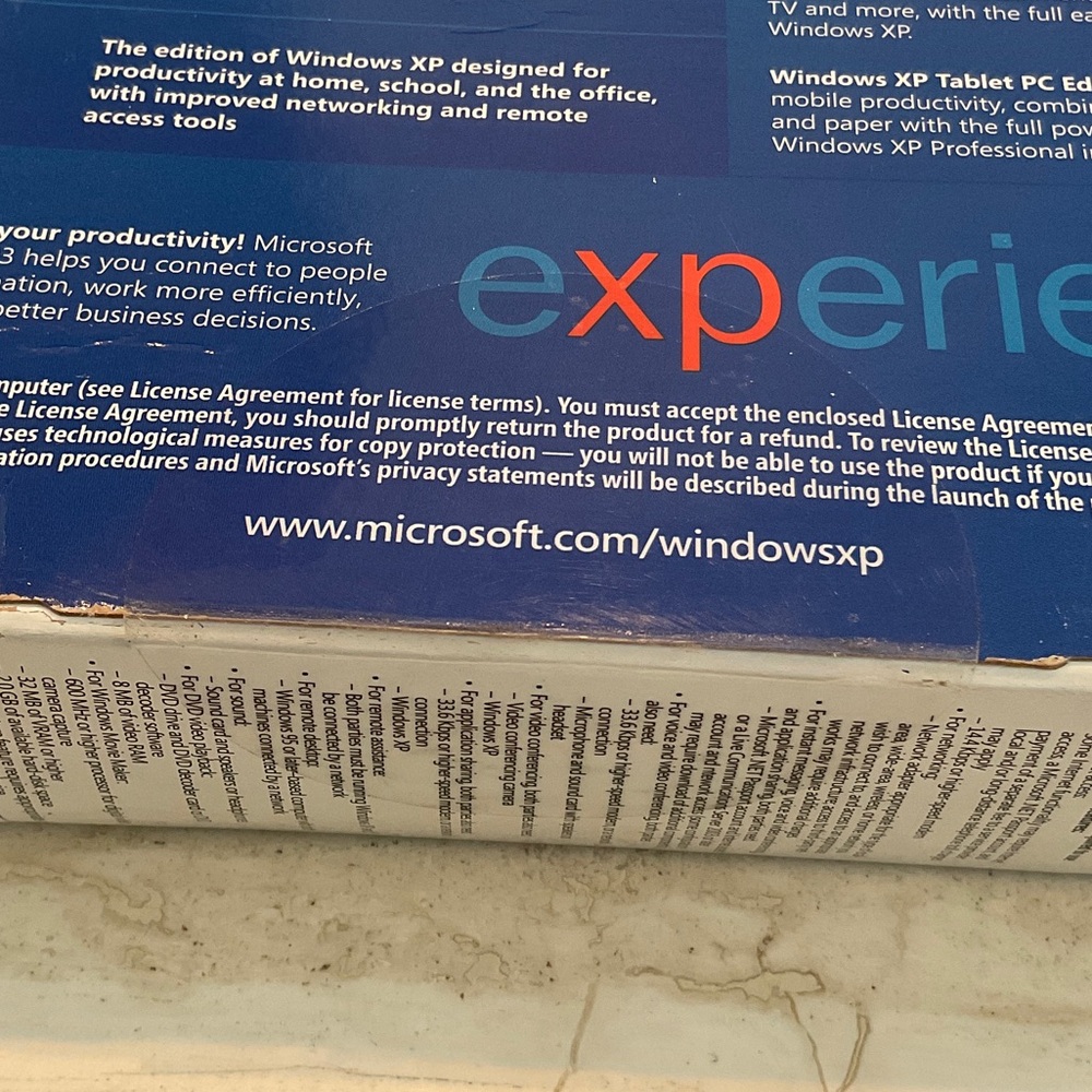 Microsoft Windows XP Professional Version 2002 Upgrade Operating System New - Picture 9 of 15
